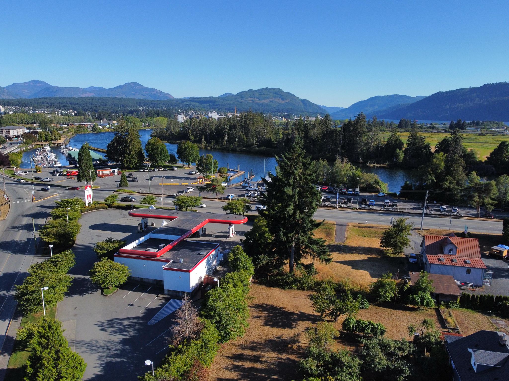 Clutesi Haven Marina near Ocean Marina Hotel Port Alberni